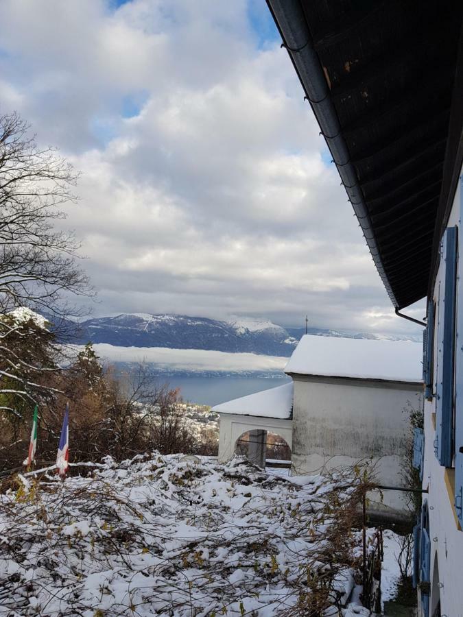 B&B Il Gatto Nero Castelveccana Eksteriør bilde